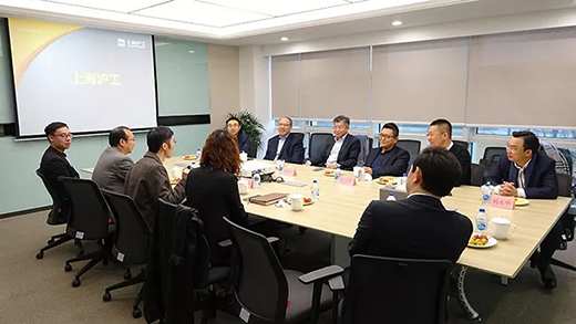 复旦大学管理学院院长陆雄文教授一行莅临hg8868皇冠国际参观指导